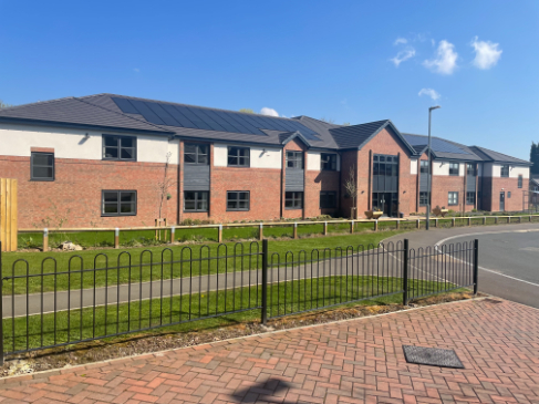 Coopers croft care home wide view